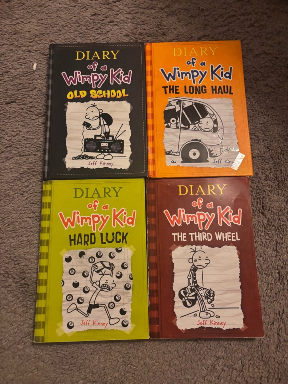 Diary of a Wimpy Kid Book Set — Books 7, 8, 9, and 10